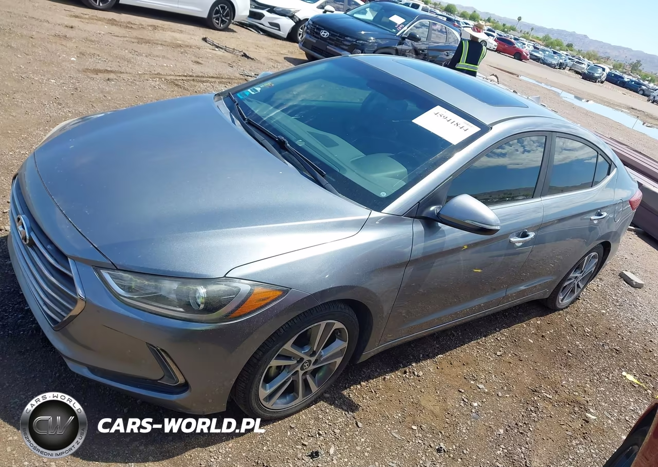 2017 Hyundai Elantra Limited VIN:KMHD84LF5HU105263 - 2