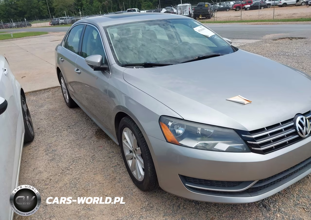 2012 Volkswagen Passat 2.0L Tdi Se VIN:1VWBN7A3XCC074263 - 6