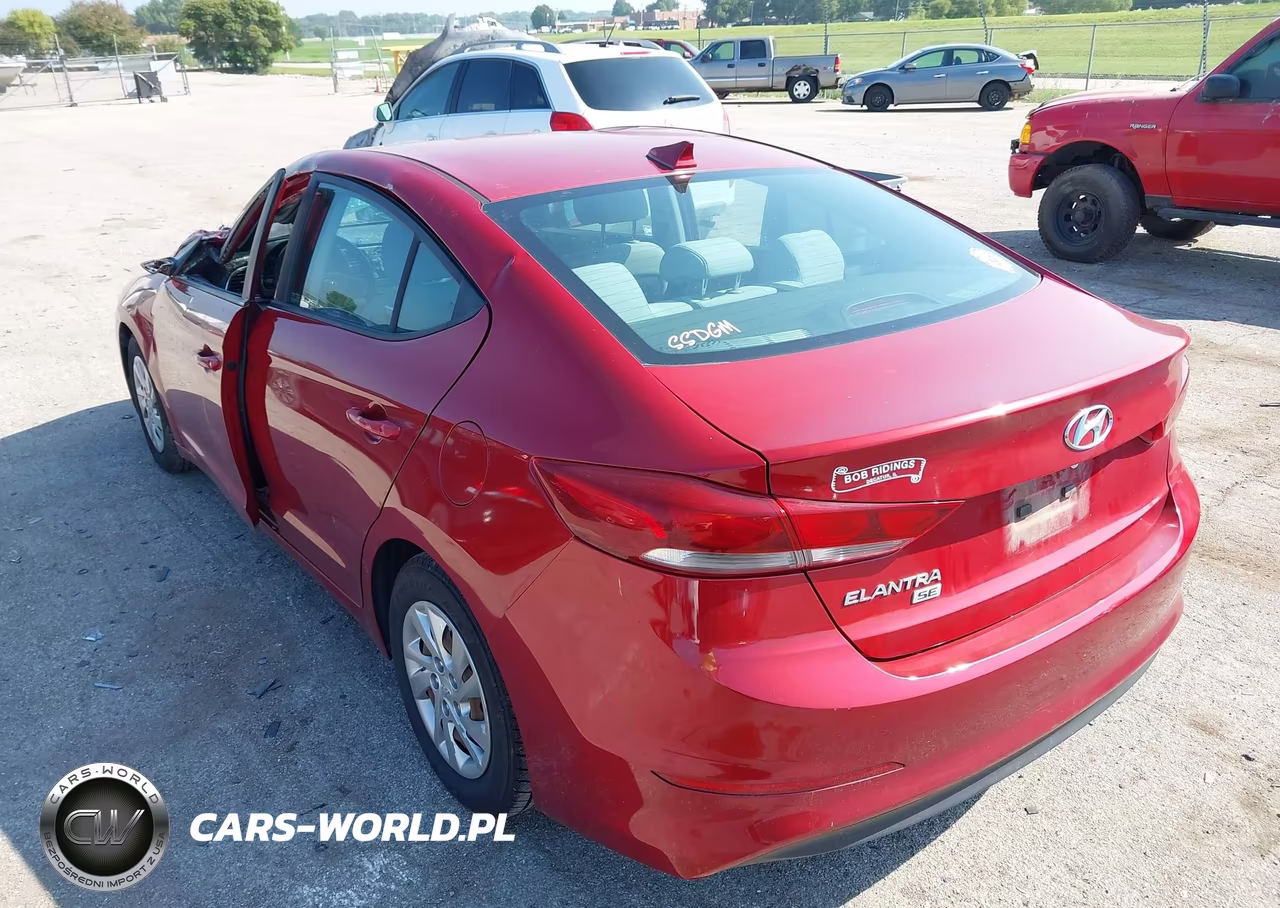2017 Hyundai Elantra Se VIN:KMHD74LF7HU119524 - 3