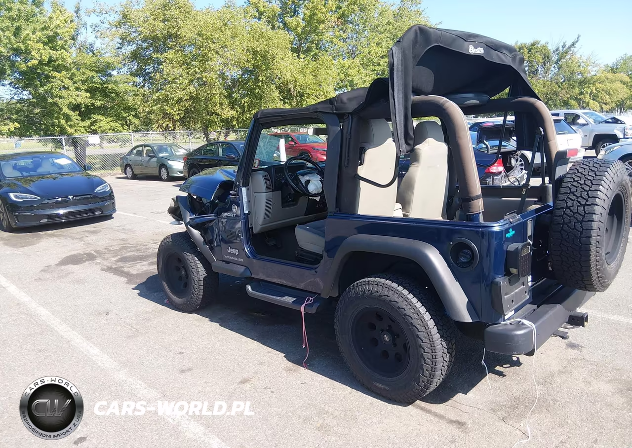 2005 Jeep Wrangler - Tj Sport VIN:1J4FA49S95P324933 - 3