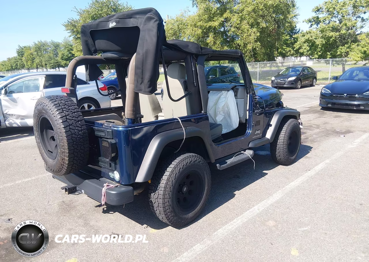 2005 Jeep Wrangler - Tj Sport VIN:1J4FA49S95P324933 - 4