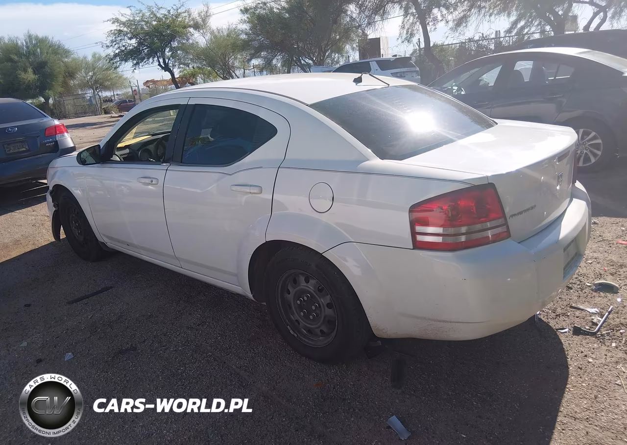 2008 Dodge Avenger Se VIN:1B3LC46K58N660281 - 3