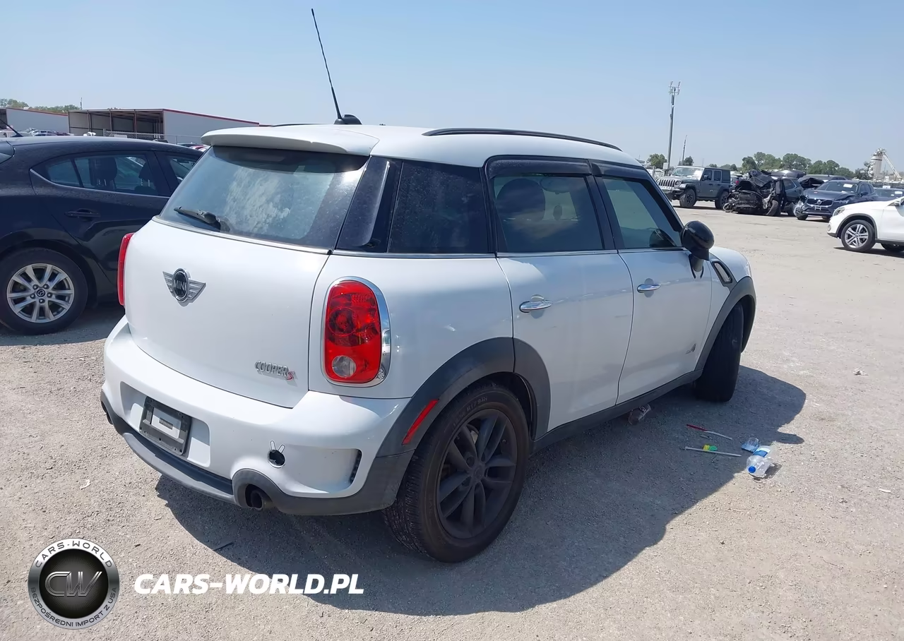 2012 Mini Cooper S Countryman VIN:WMWZC5C57CWM13051 - 4