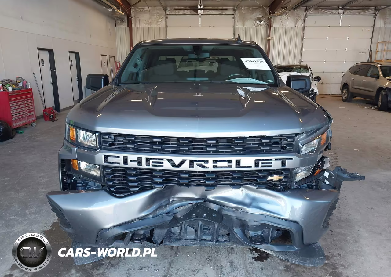 2021 Chevrolet Silverado 1500 4Wd Short Bed Custom VIN:3GCPYBEK1MG330518 - 12