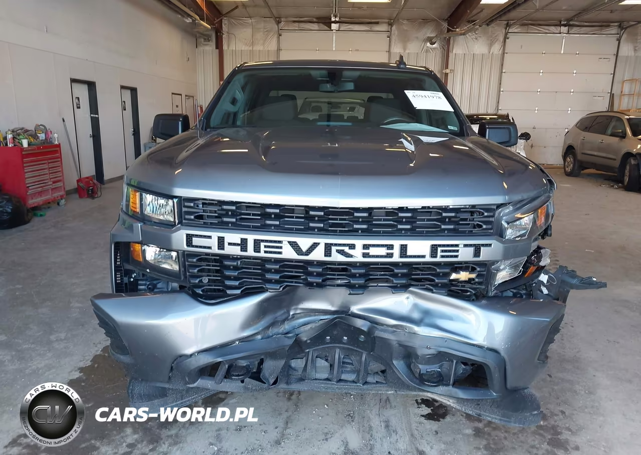 2021 Chevrolet Silverado 1500 4Wd Short Bed Custom VIN:3GCPYBEK1MG330518 - 6