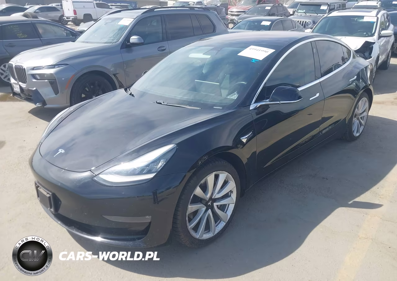 2018 Tesla Model 3 Long Range-Mid Range VIN:5YJ3E1EA1JF075850 - 2