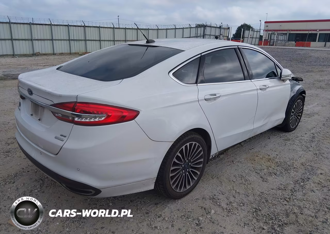 2017 Ford Fusion Se VIN:3FA6P0H92HR353091 - 4