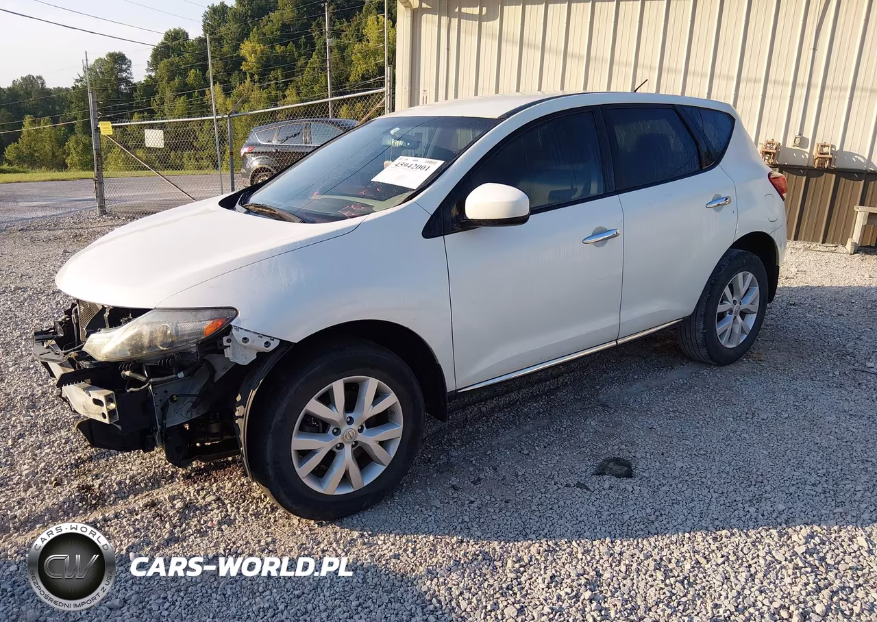 2011 Nissan Murano S VIN:JN8AZ1MW5BW178652 - 2