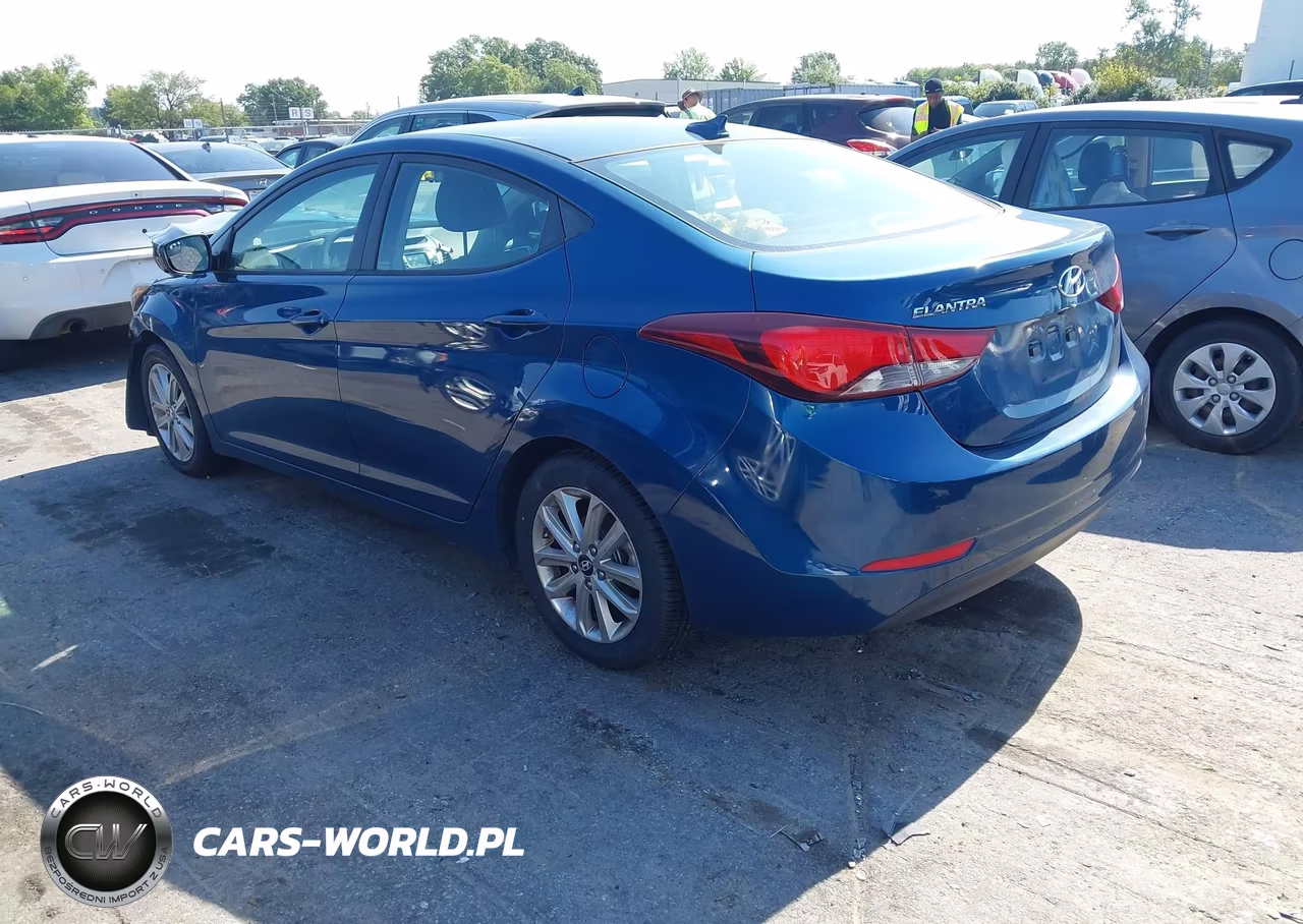 2016 Hyundai Elantra Se VIN:KMHDH4AE7GU604980 - 3