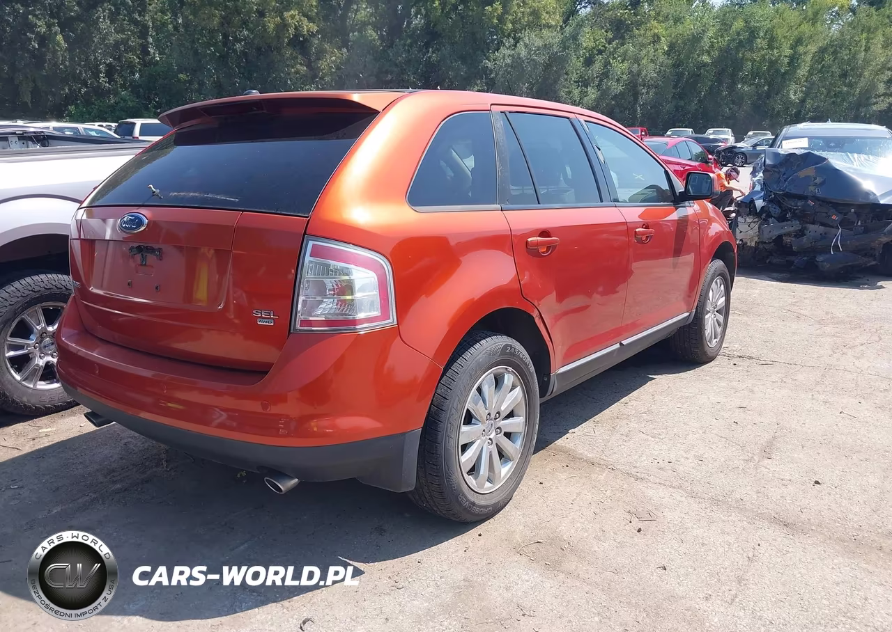 2007 Ford Edge Sel Plus VIN:2FMDK49C17BA27020 - 4