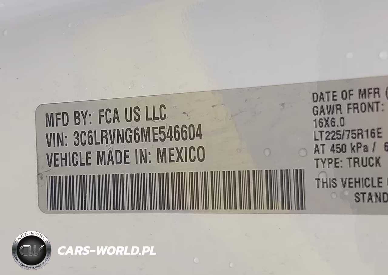 2021 Ram Promaster 1500 1500 Standard VIN:3C6LRVNG6ME546604 - 9
