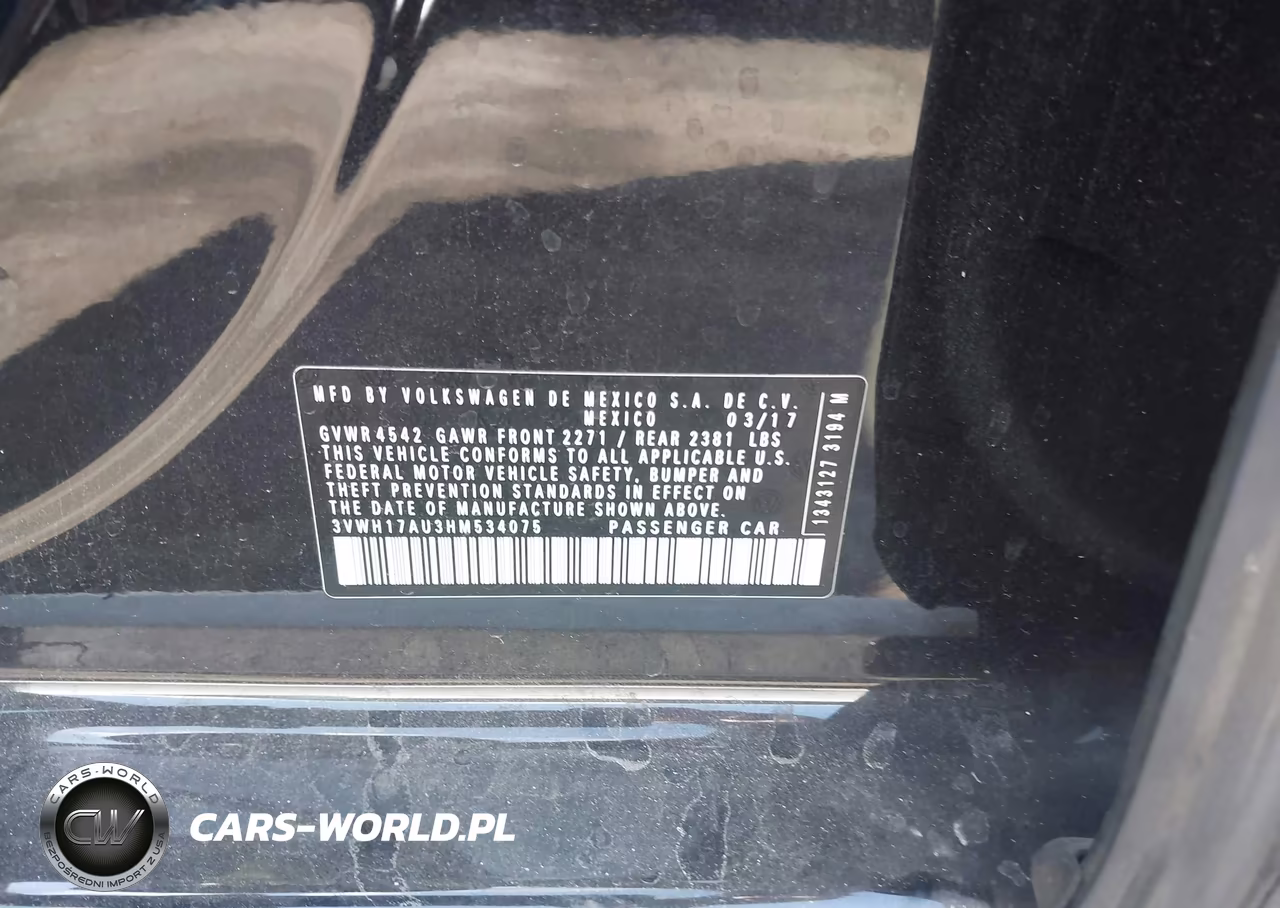 2017 Volkswagen Golf Alltrack Tsi S-Tsi Se-Tsi Sel VIN:3VWH17AU3HM534075 - 9