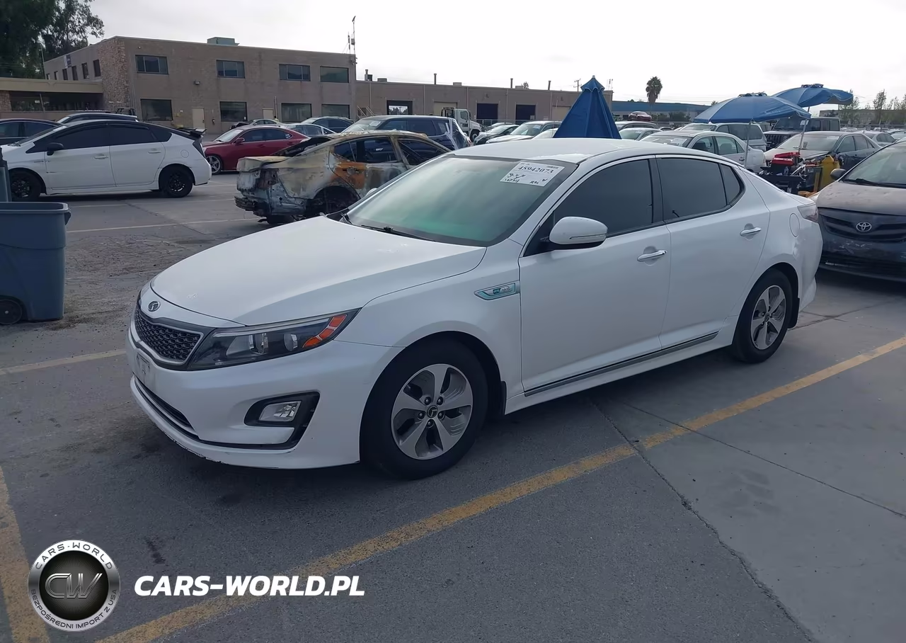 2015 Kia Optima Hybrid VIN:KNAGM4AD6F5079579 - 2