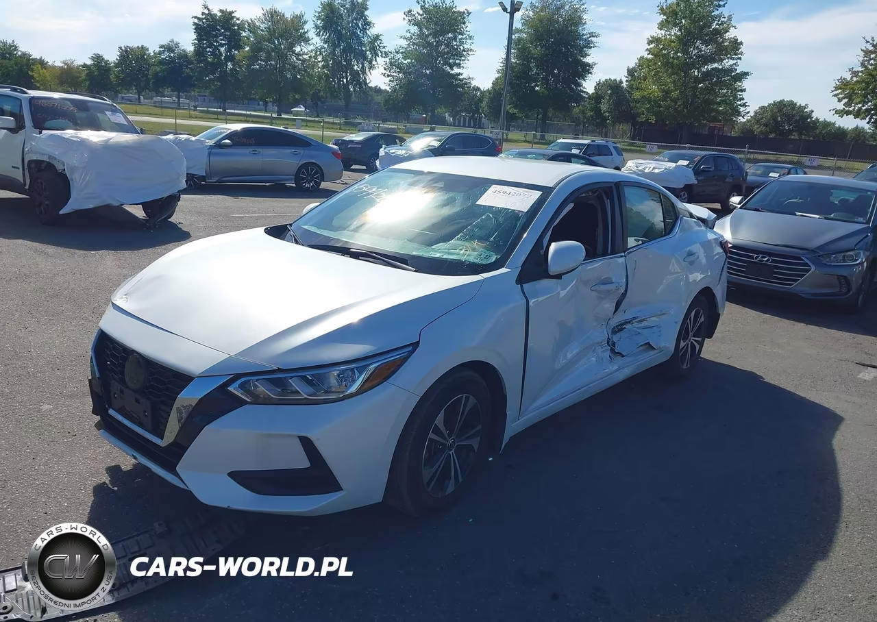 2022 Nissan Sentra Sv Xtronic Cvt VIN:3N1AB8CV9NY303430 - 2