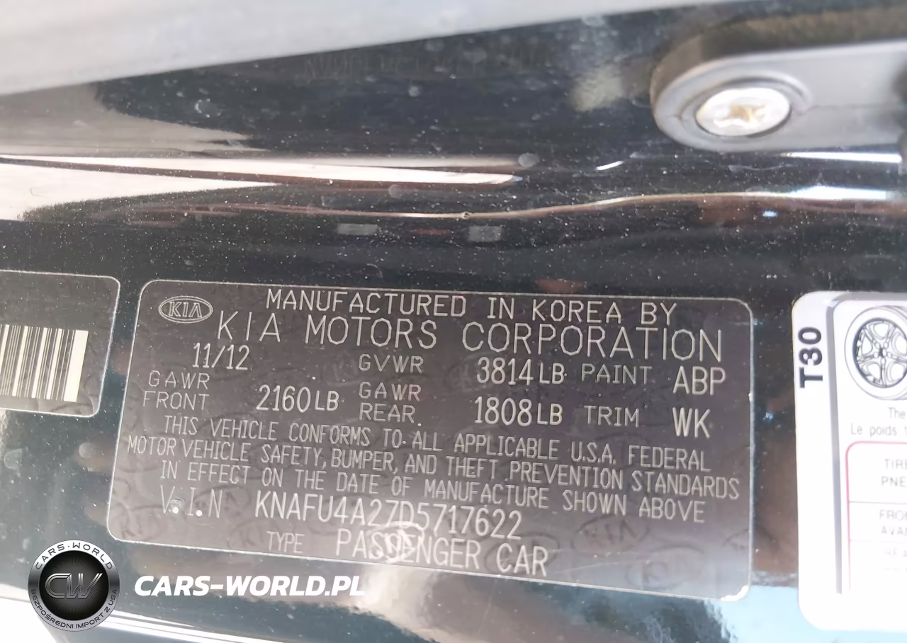 2013 Kia Forte Ex VIN:KNAFU4A27D5717622 - 9