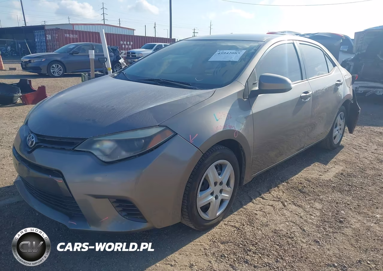 2015 Toyota Corolla Le VIN:2T1BURHE6FC370272 - 2