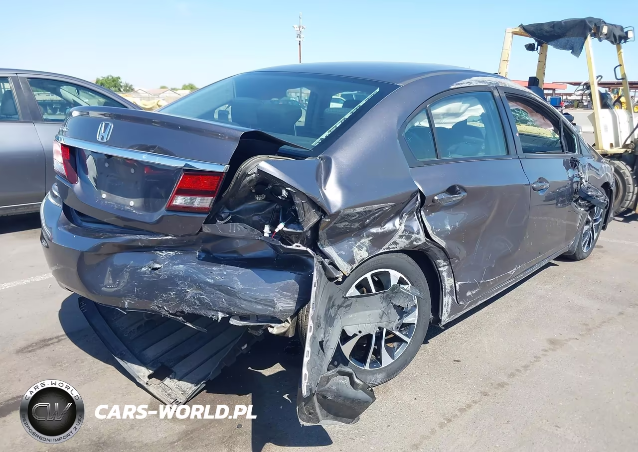 2015 Honda Civic Ex VIN:19XFB2F85FE234017 - 4