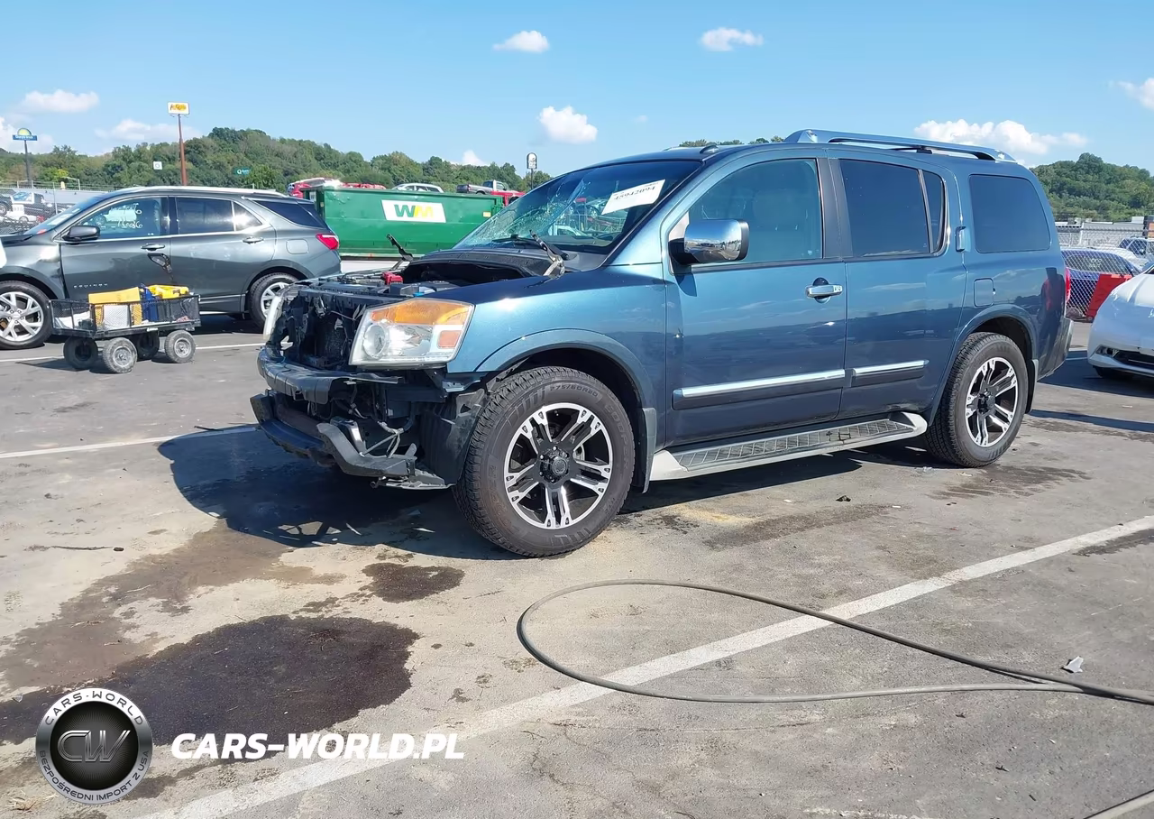 2014 Nissan Armada Platinum VIN:5N1AA0NF0EN600716 - 2