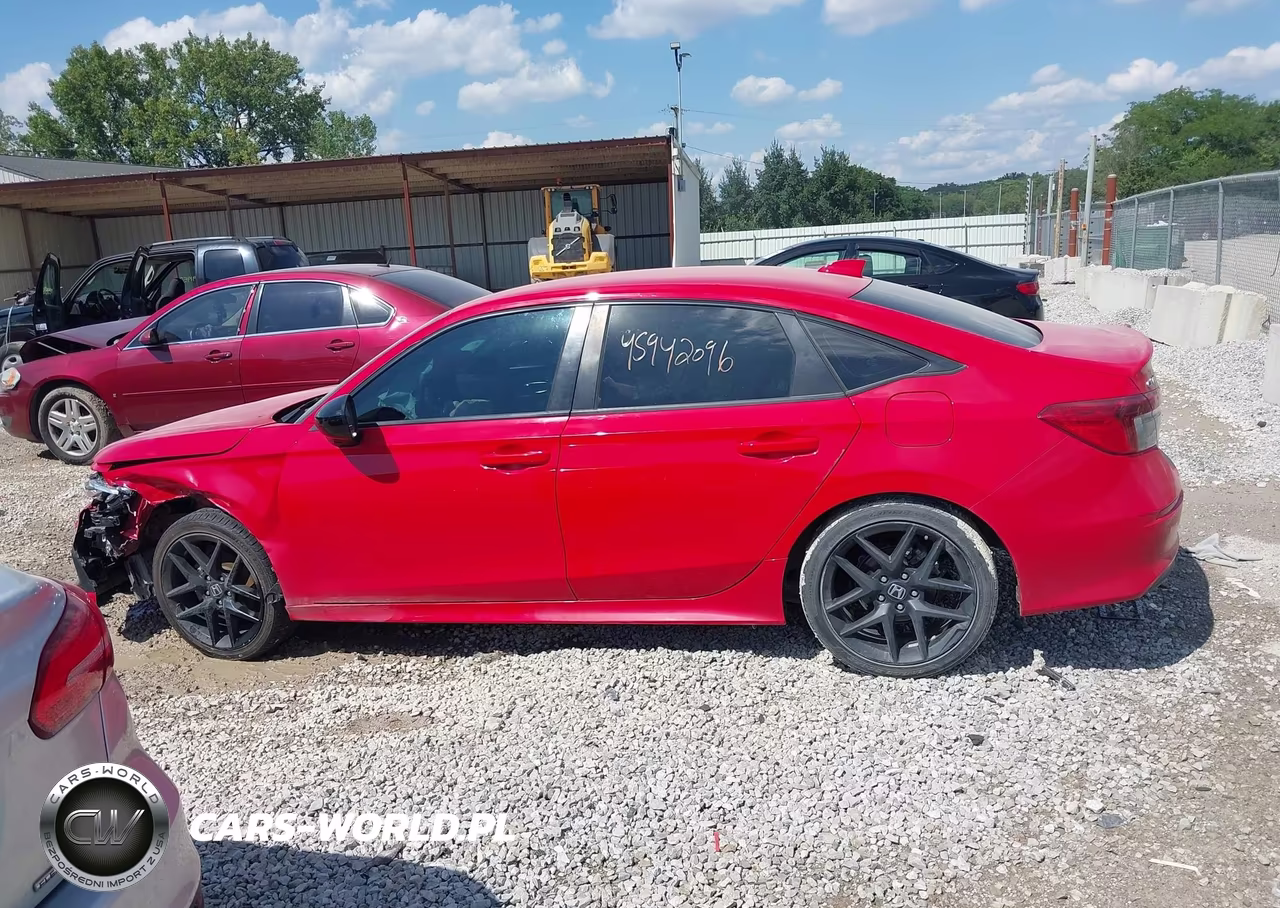 2022 Honda Civic Sport VIN:2HGFE2F53NH564367 - 14