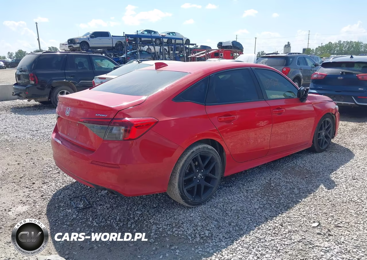 2022 Honda Civic Sport VIN:2HGFE2F53NH564367 - 4