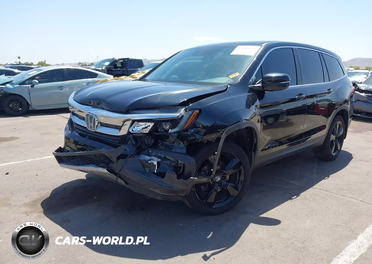 2021 Honda Pilot 2Wd Ex-L VIN:5FNYF5H55MB018743 - 2