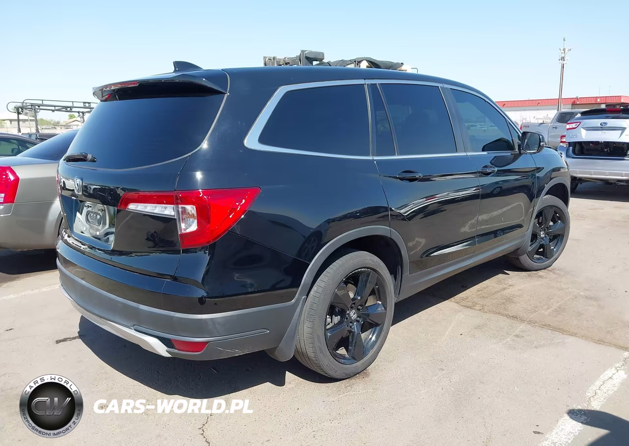 2021 Honda Pilot 2Wd Ex-L VIN:5FNYF5H55MB018743 - 4