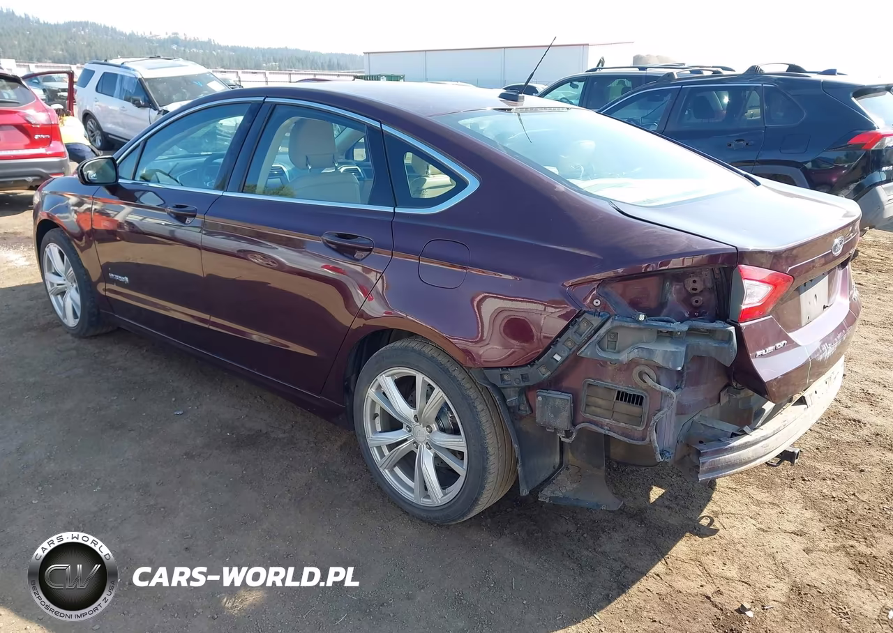 2013 Ford Fusion Hybrid Se VIN:3FA6P0LU1DR178421 - 3