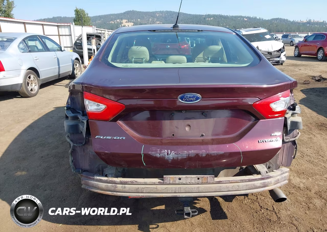 2013 Ford Fusion Hybrid Se VIN:3FA6P0LU1DR178421 - 6