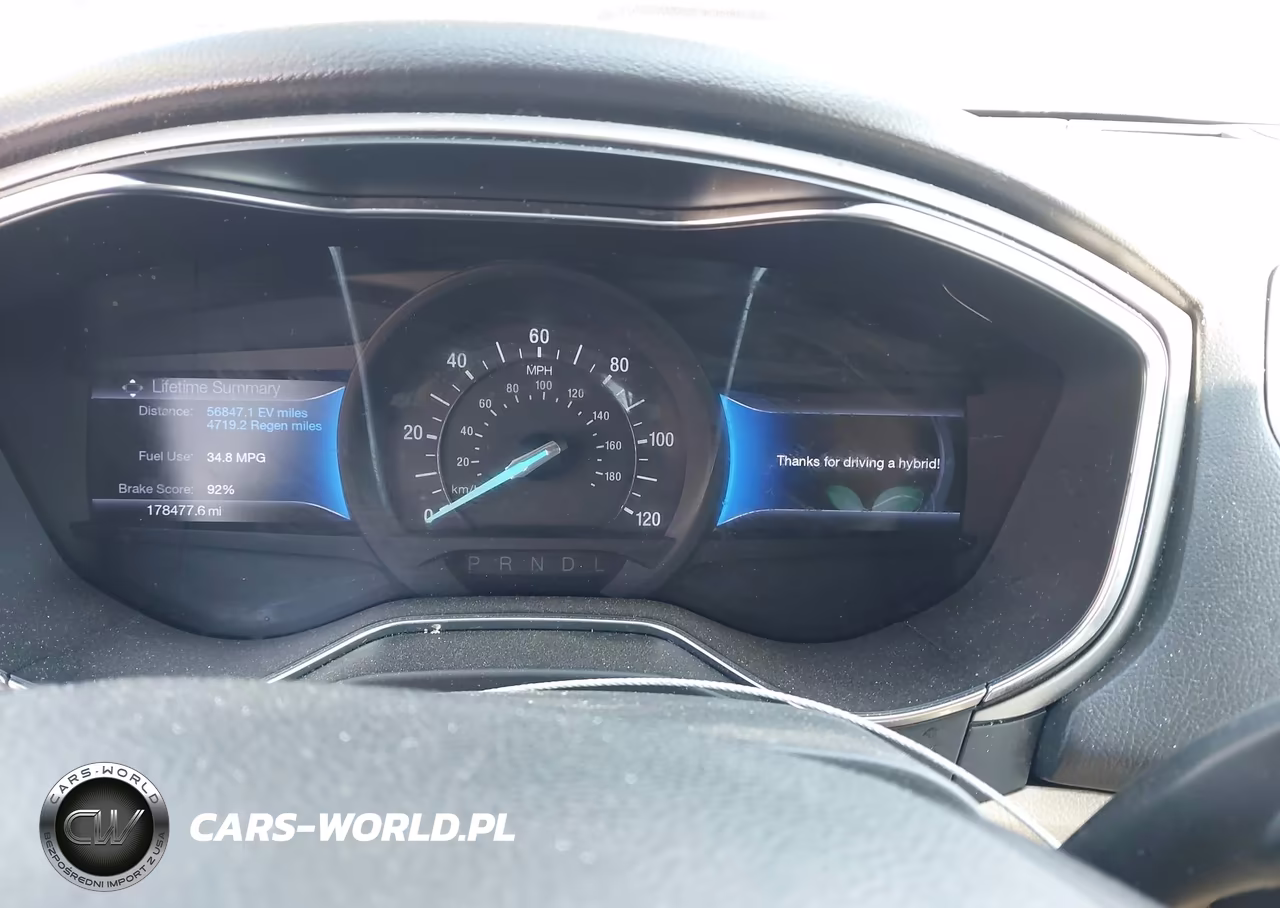 2013 Ford Fusion Hybrid Se VIN:3FA6P0LU1DR178421 - 7