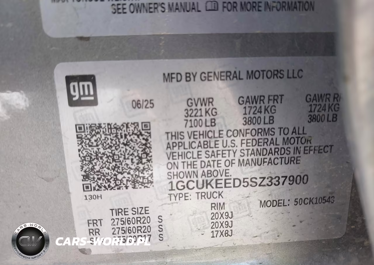 2025 Chevrolet Silverado 1500 4Wd Short Bed Rst VIN:1GCUKEED5SZ337900 - 9