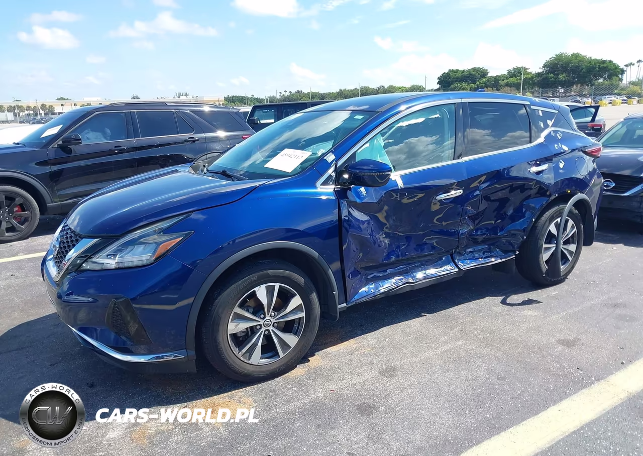 2020 Nissan Murano S Fwd VIN:5N1AZ2AJ5LN165610 - 2