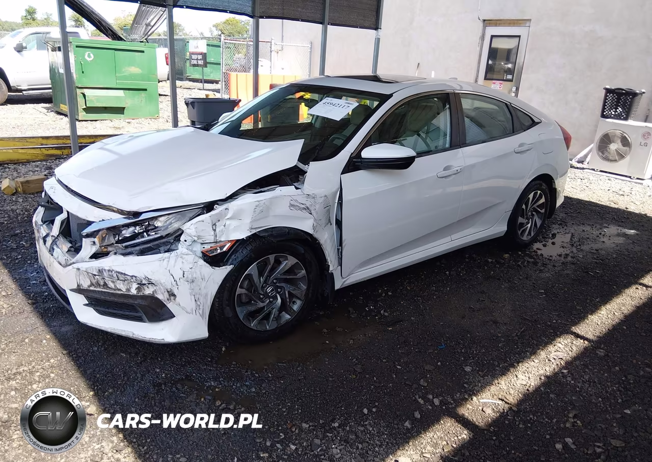 2017 Honda Civic Ex VIN:19XFC2F76HE205066 - 2