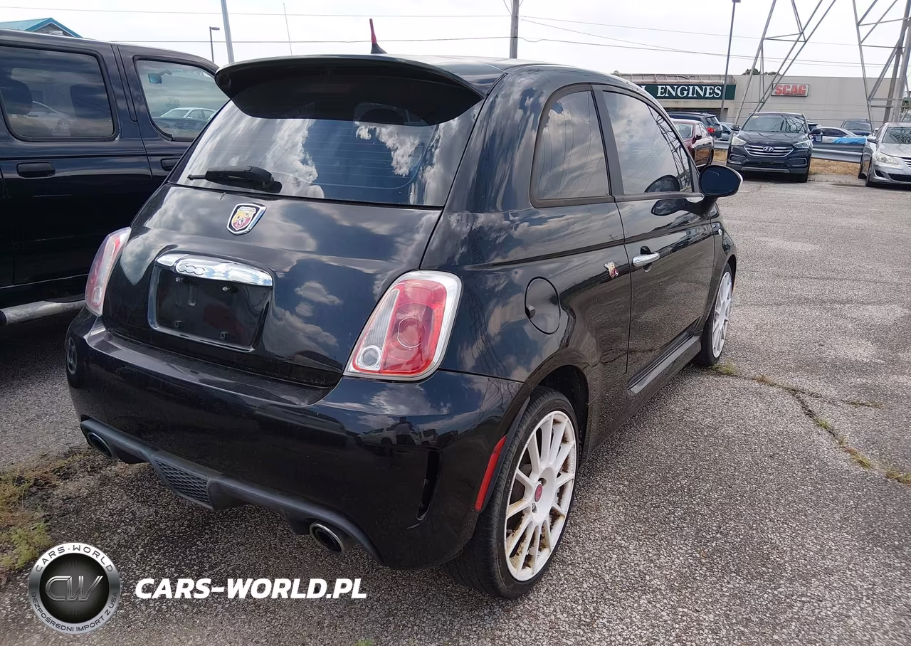 2013 Fiat 500 Abarth VIN:3C3CFFFH9DT648901 - 4