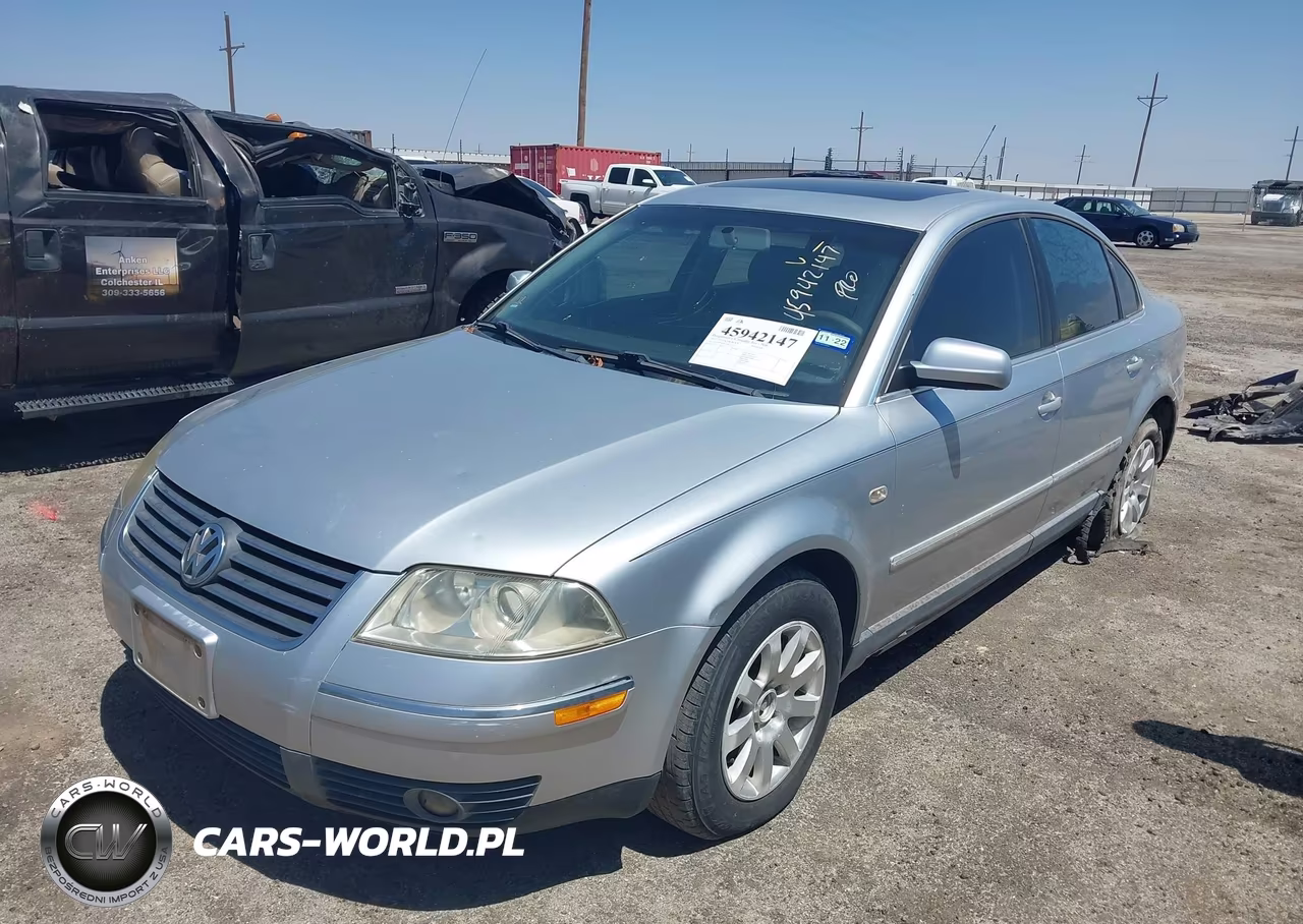 2002 Volkswagen Passat Gls VIN:WVWPD63B12P032131 - 2