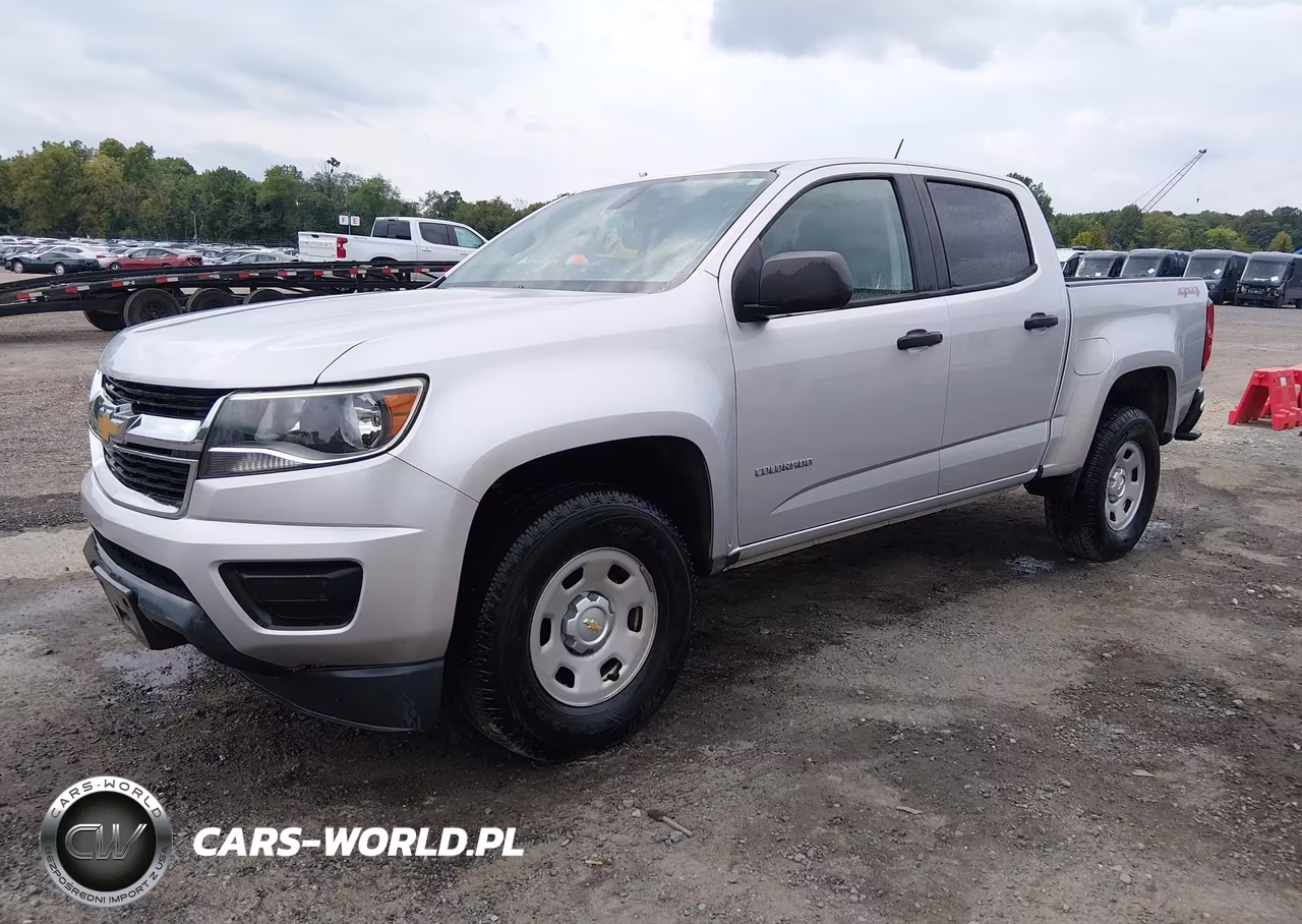 2016 Chevrolet Colorado 4Wd Wt VIN:1GCGTBE37G1244687 - 2