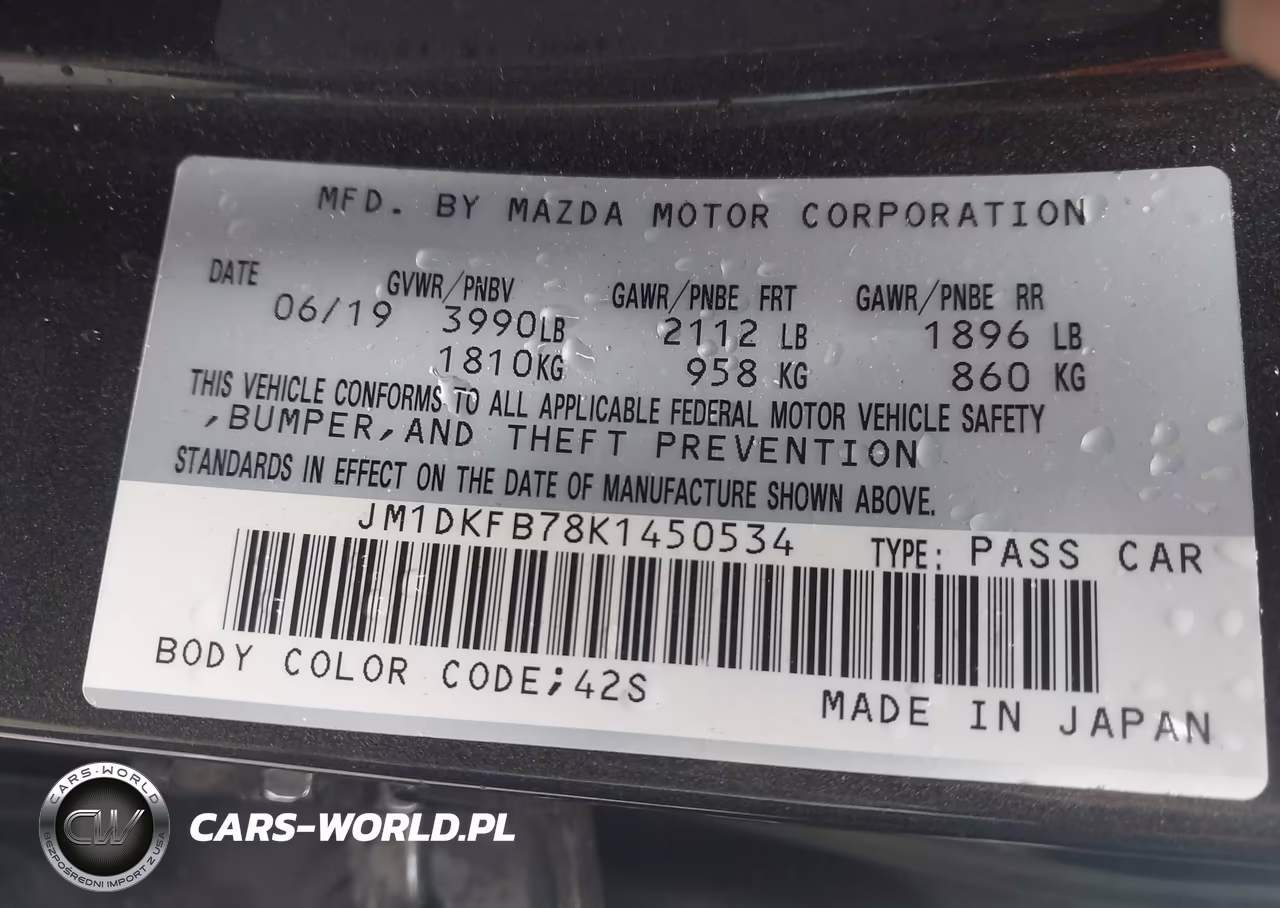 2019 Mazda Cx-3 Sport VIN:JM1DKFB78K1450534 - 9