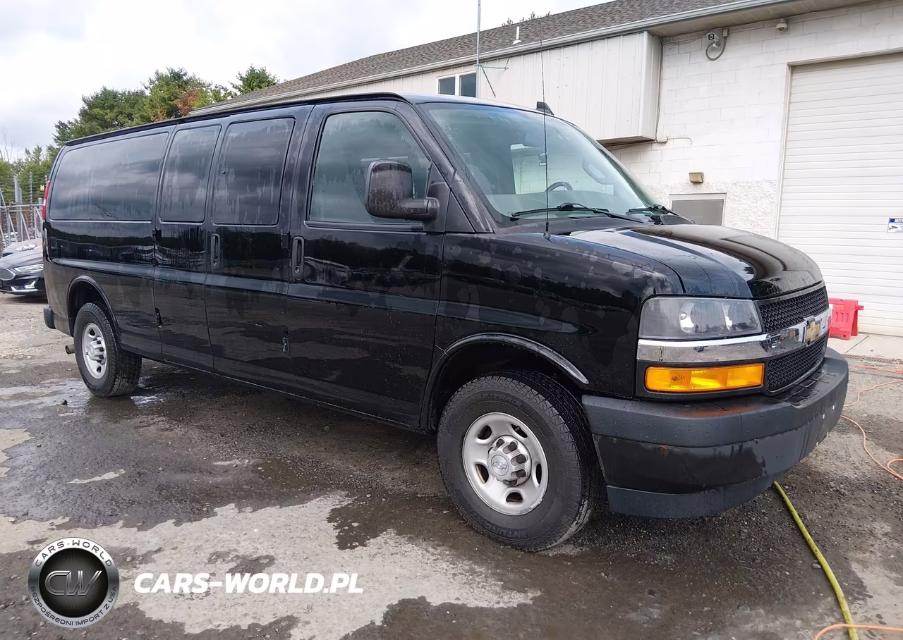 2019 Chevrolet Express 3500 Ls VIN:1GAZGNFG5K1352601 - 1