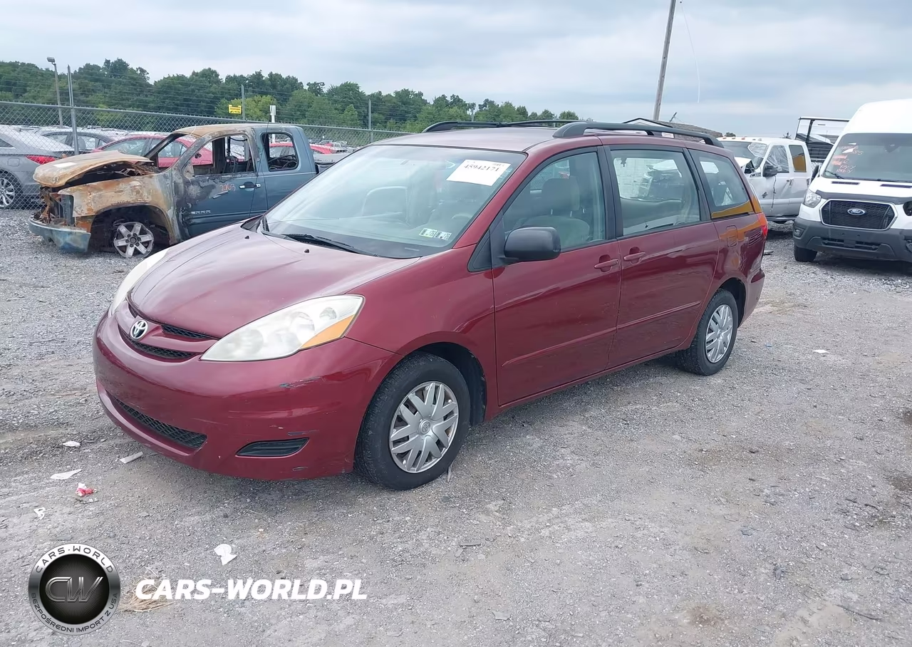 2007 Toyota Sienna Ce VIN:5TDZK23C67S033532 - 2