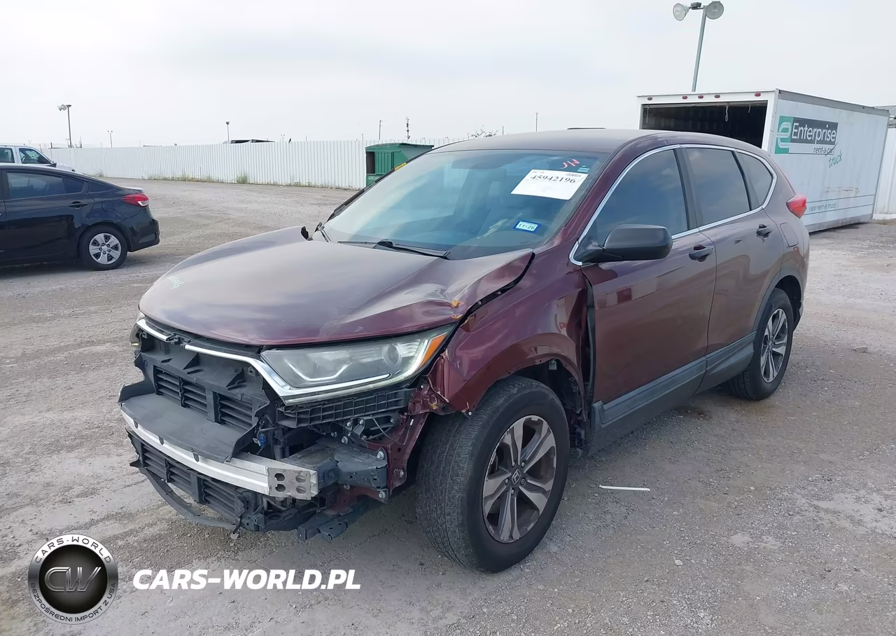 2018 Honda Cr-V Lx VIN:2HKRW5H31JH401482 - 2