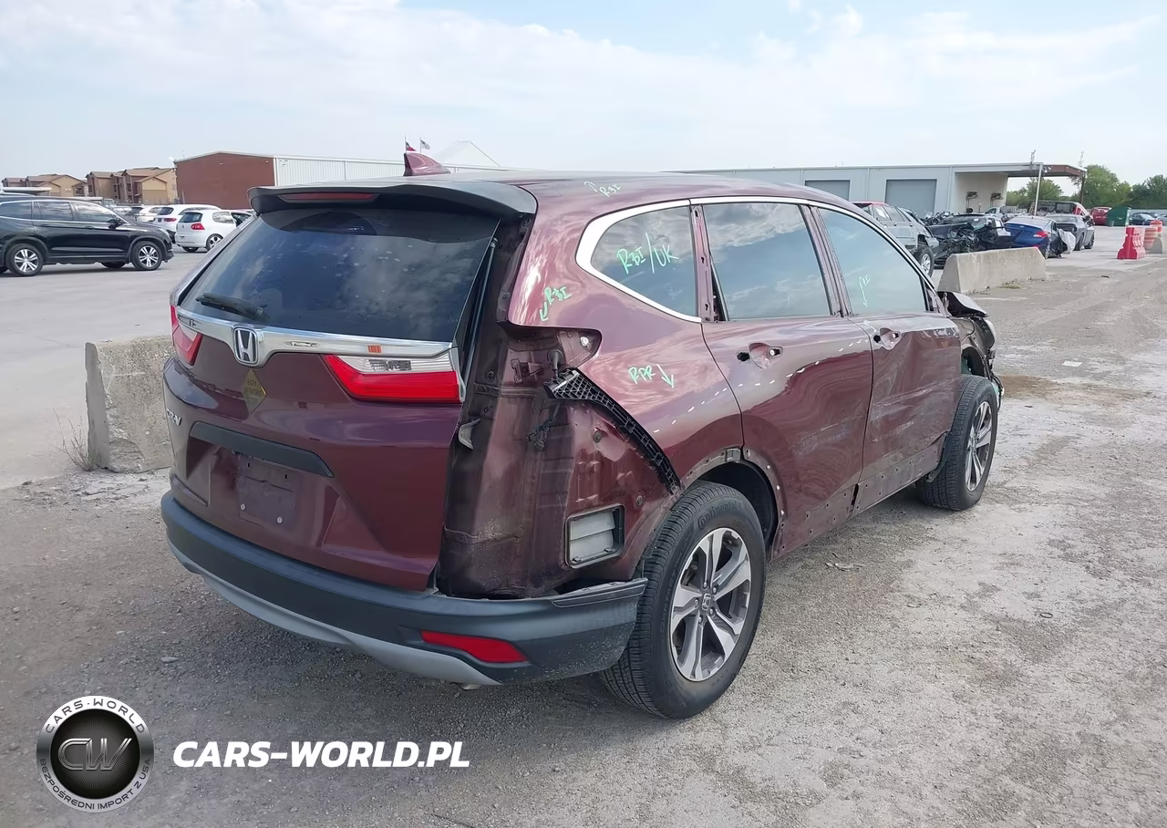 2018 Honda Cr-V Lx VIN:2HKRW5H31JH401482 - 4