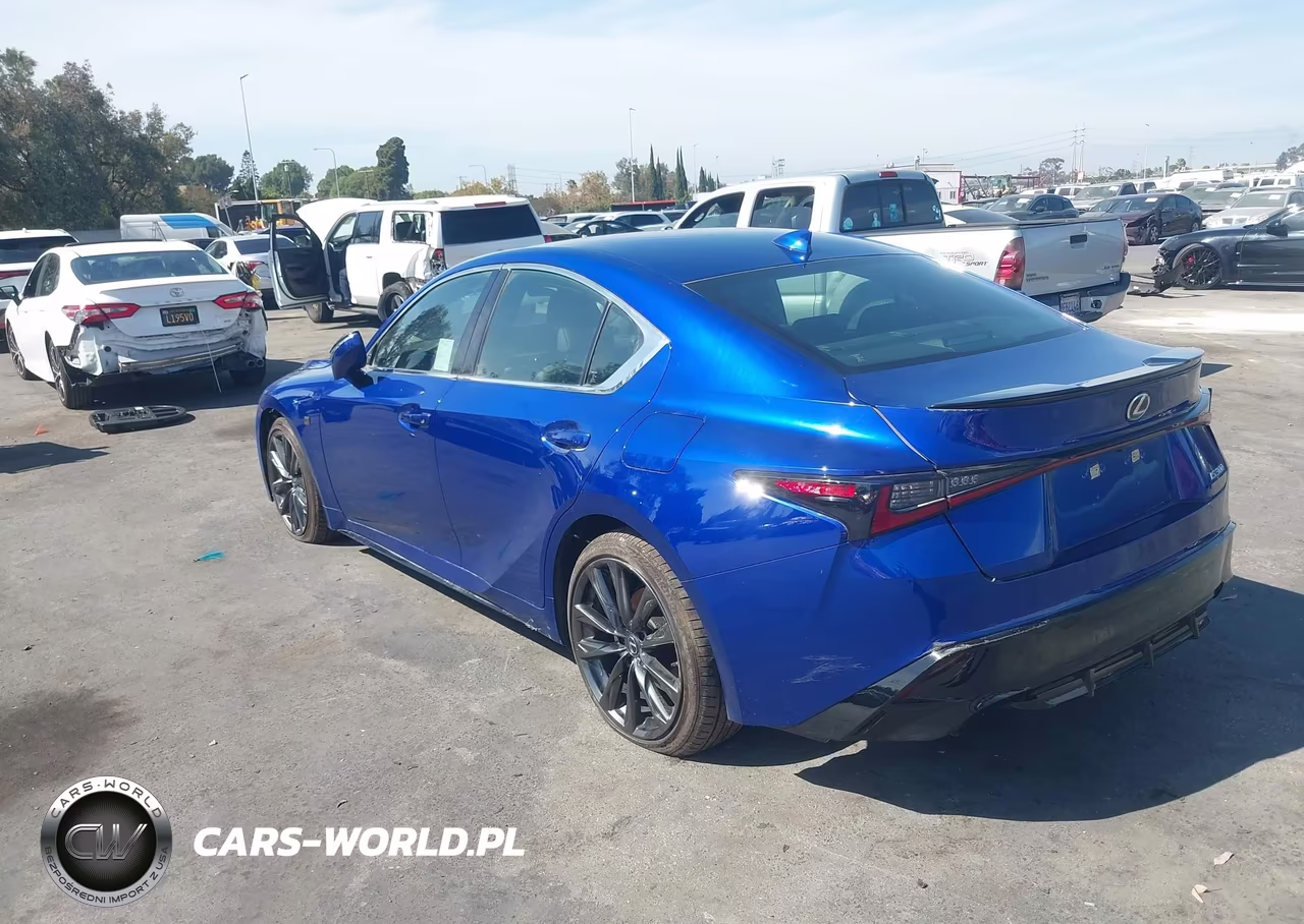 2025 Lexus Is 300 F Sport Design VIN:JTHBA1D25S5135731 - 3
