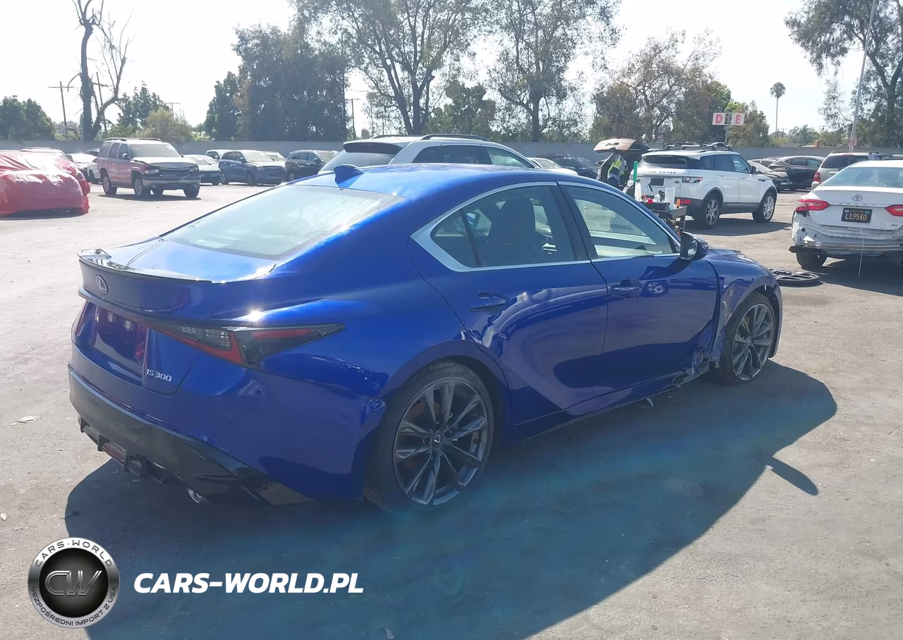 2025 Lexus Is 300 F Sport Design VIN:JTHBA1D25S5135731 - 4