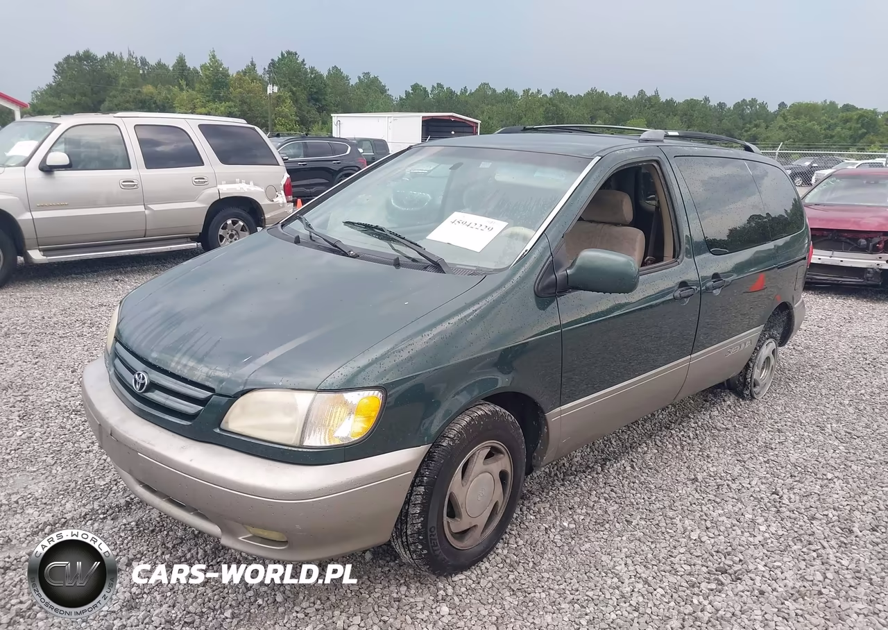 2001 Toyota Sienna Xle VIN:4T3ZF13C11U324637 - 2
