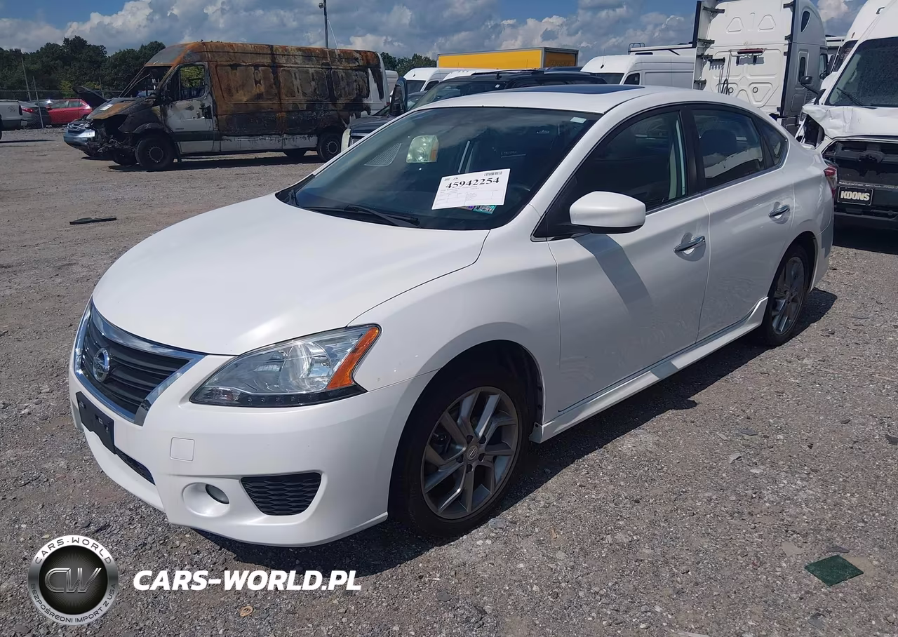 2014 Nissan Sentra Sr VIN:3N1AB7AP3EY248701 - 2