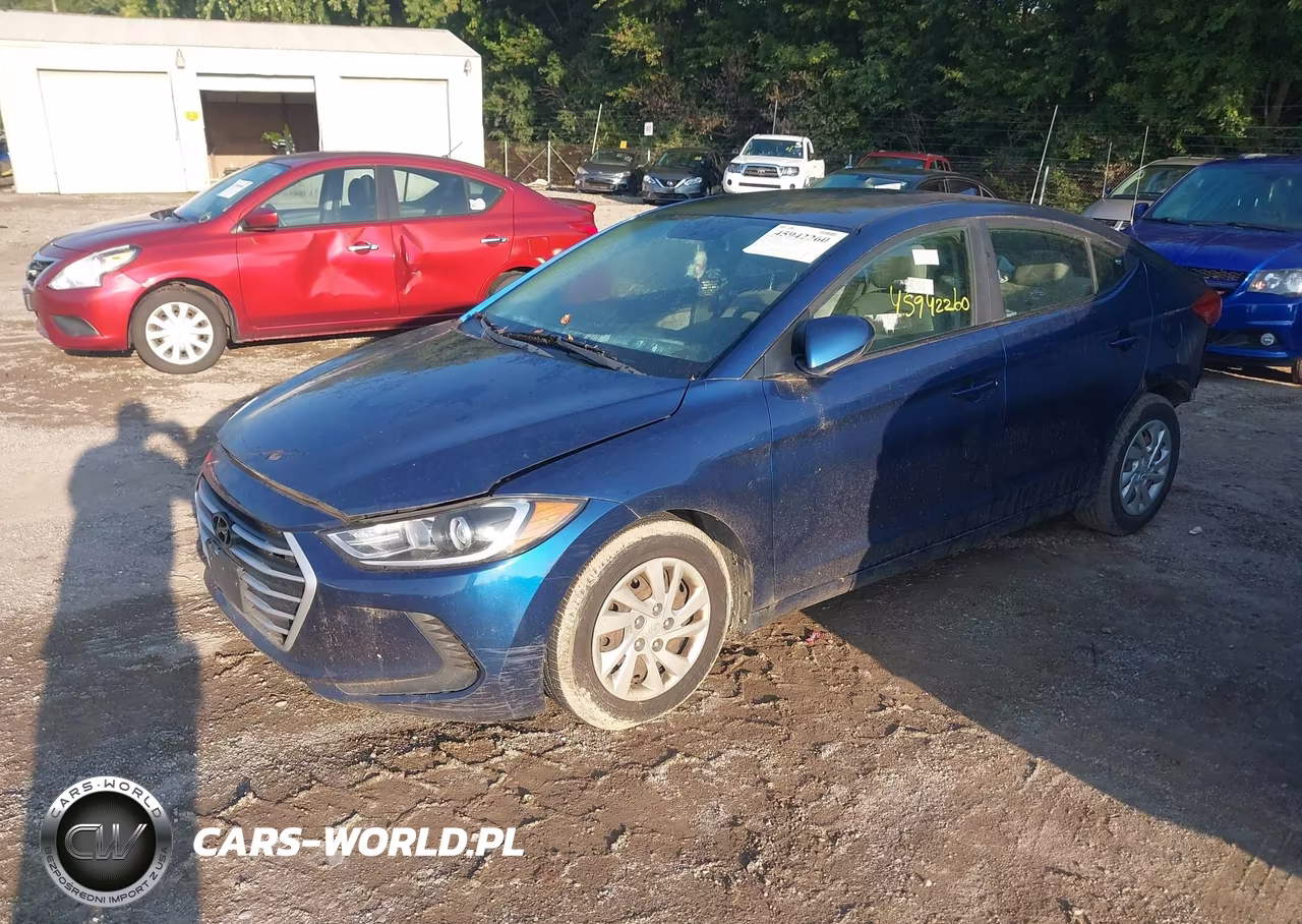 2017 Hyundai Elantra Se VIN:5NPD74LF6HH148009 - 2