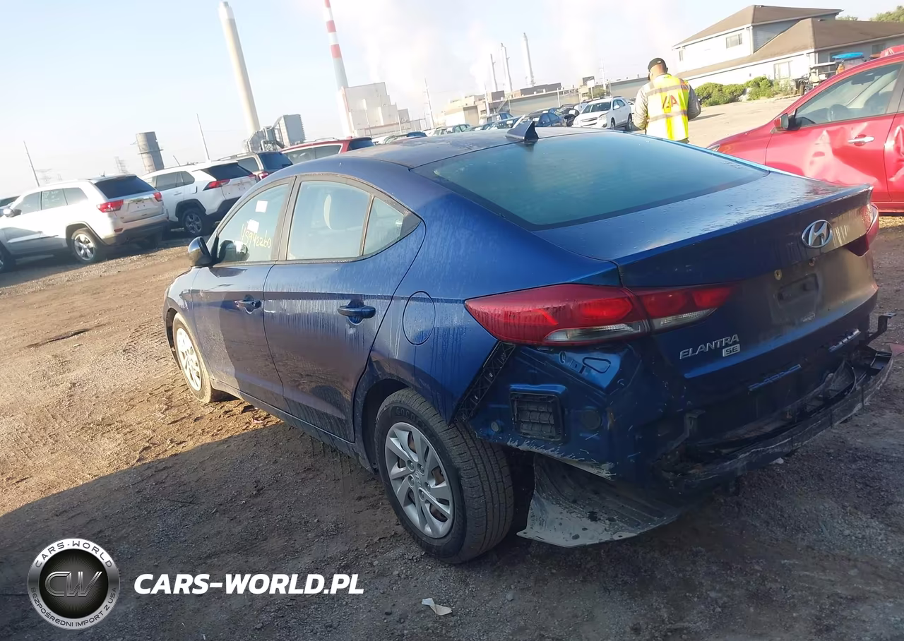 2017 Hyundai Elantra Se VIN:5NPD74LF6HH148009 - 3