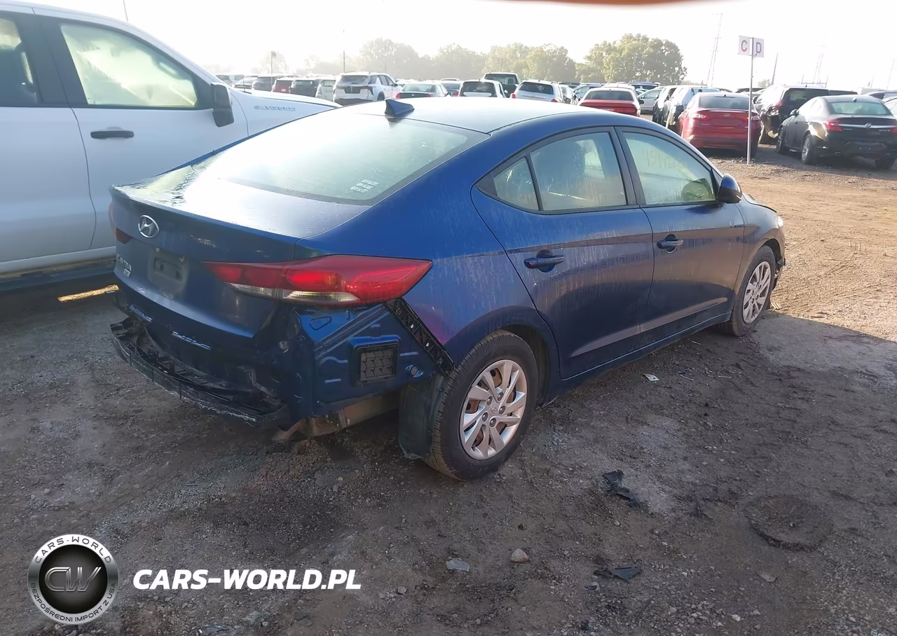 2017 Hyundai Elantra Se VIN:5NPD74LF6HH148009 - 4