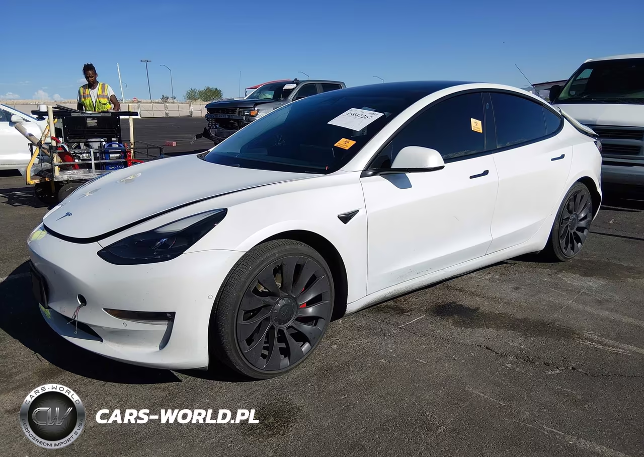 2021 Tesla Model 3 Performance Dual Motor All-Wheel Drive VIN:5YJ3E1EC7MF879303 - 2