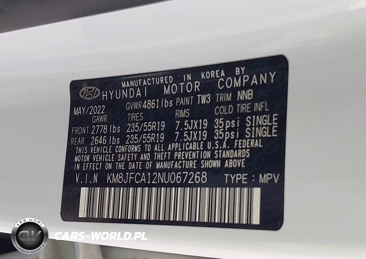 2022 Hyundai Tucson Hybrid Sel Convenience VIN:KM8JFCA12NU067268 - 9