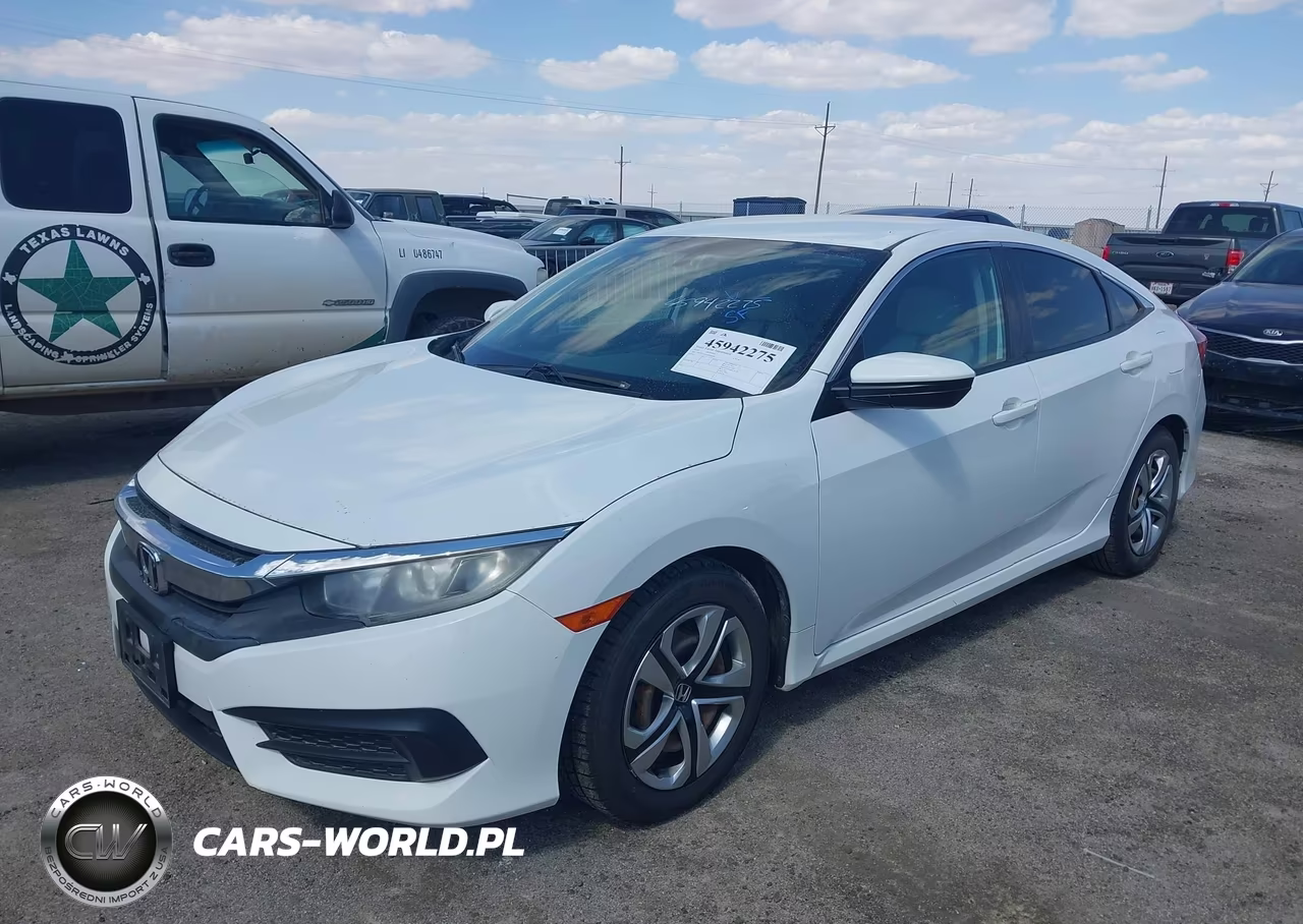 2016 Honda Civic Lx VIN:2HGFC2F56GH545840 - 2